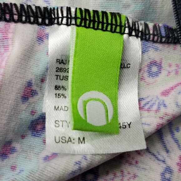 M NEXT SWIMWEAR BRA TANKINI JEWEL PRINT SWIM TOP MEDIUM - Picture 4 of 8